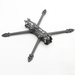 Kit di telaio in fibra di carbonio MAK4 V2 da 7 pollici 295mm 5mm con spessore del braccio per parti di fotocamera quadricottero Drone da corsa fai da te